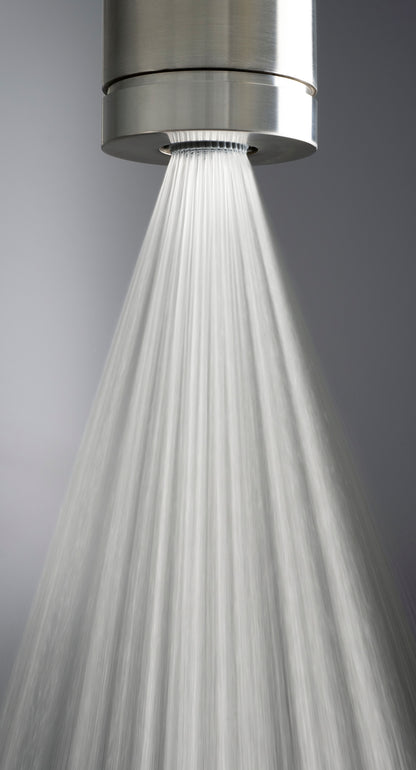 Floor-mounted shower column, for garden or bathroom (outdoor/indoor)