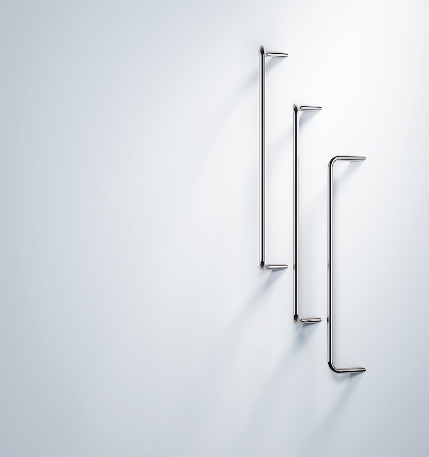 Towel hanger, wall-mounted