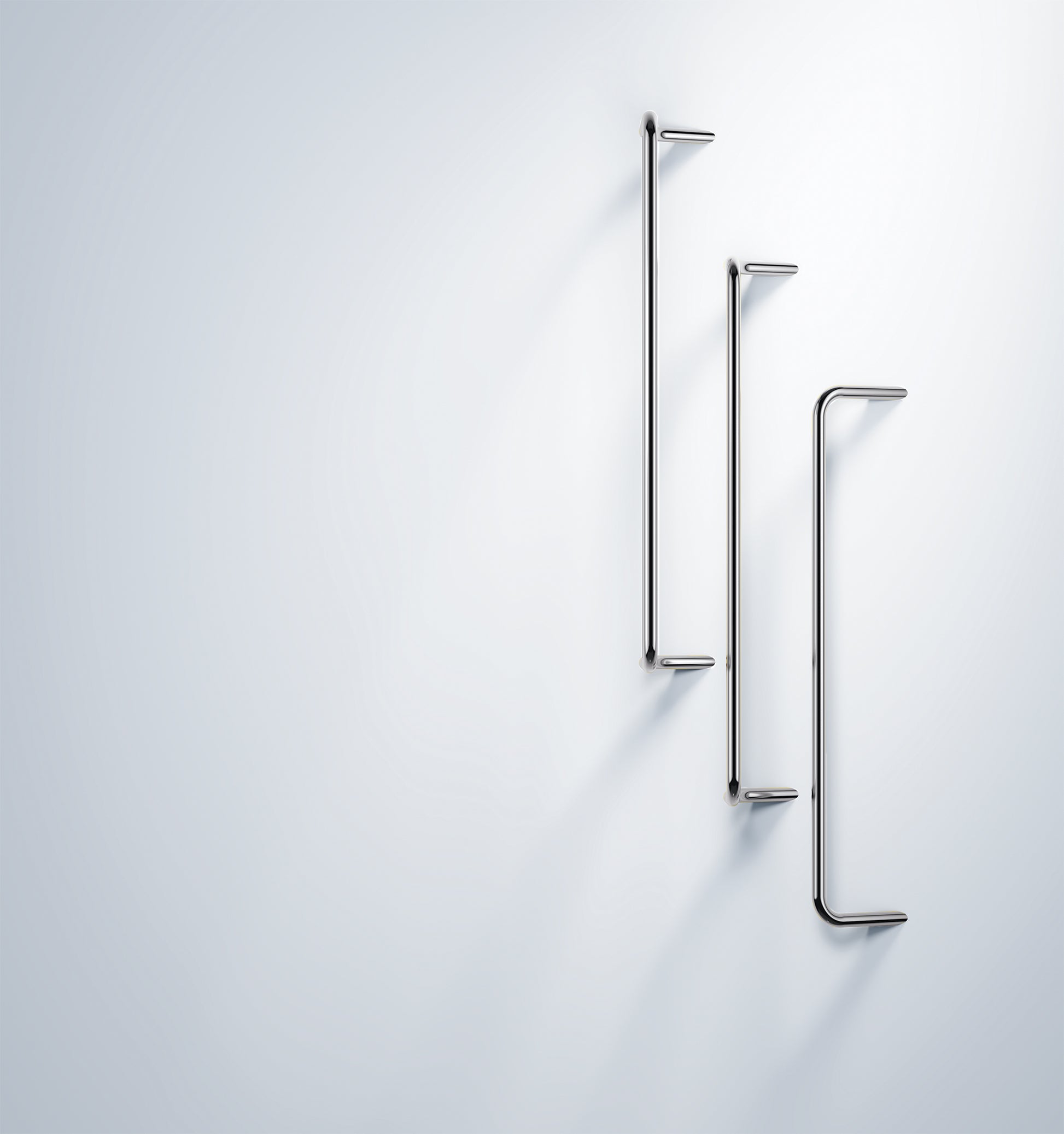 Towel hanger, wall-mounted