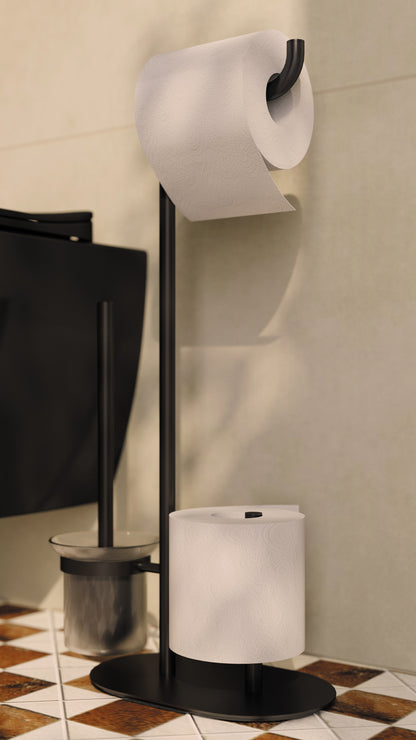 Toilet paper stand - 3-function