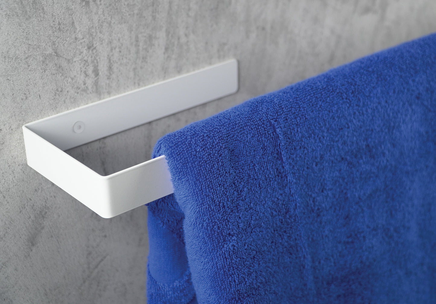 Wall-mounted hanger, for towels - 60 cm