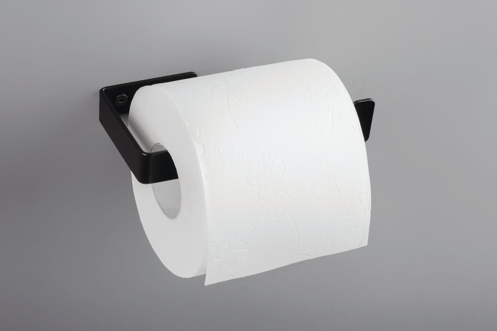 Toilet paper holder, wall-mounted