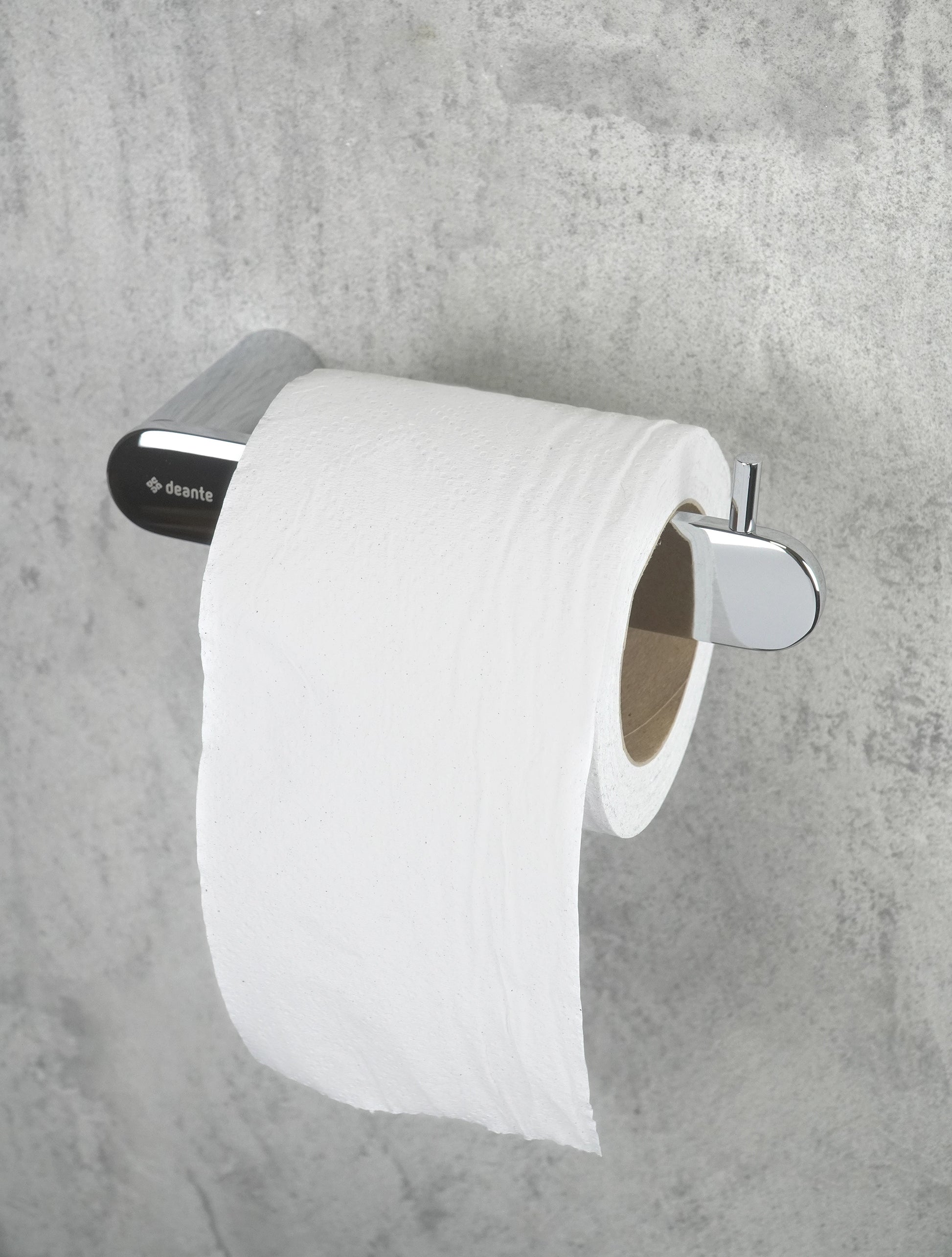 Toilet paper holder, wall-mounted