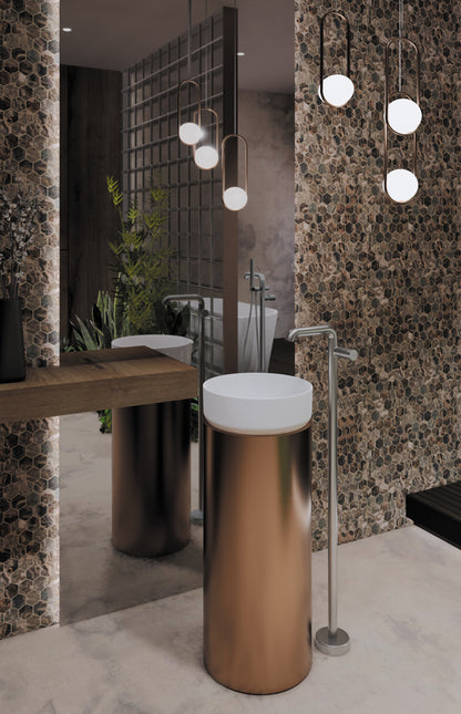 Ceramic washbasin, countertop