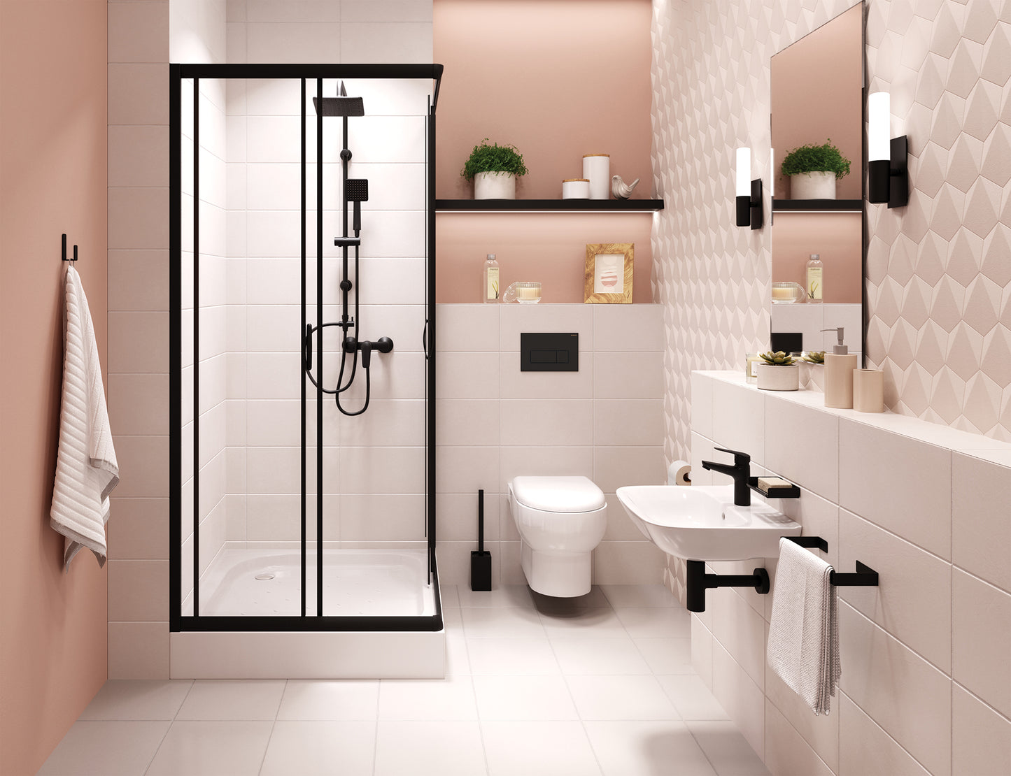 Toilet brush, freestanding