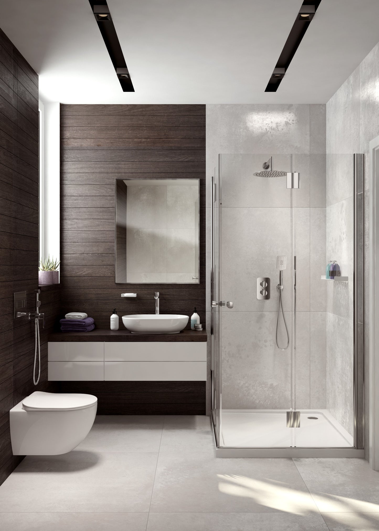 Toilet seat, slim, soft-closing