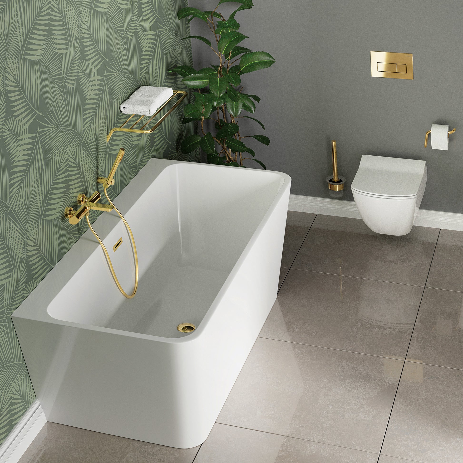 Toilet bowl, with seat, rimless