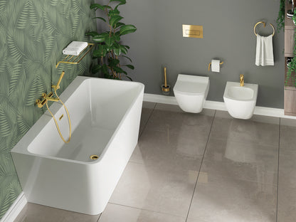 Bidet, wall-mounted