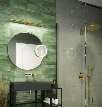 Shower cabin, walk-in, 100 cm