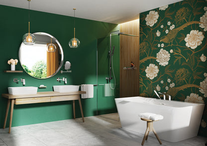 Accessories set, for bathtub - plug and overflow