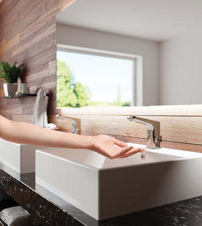 Washbasin tap, contactless, with temperature control - 230/6V