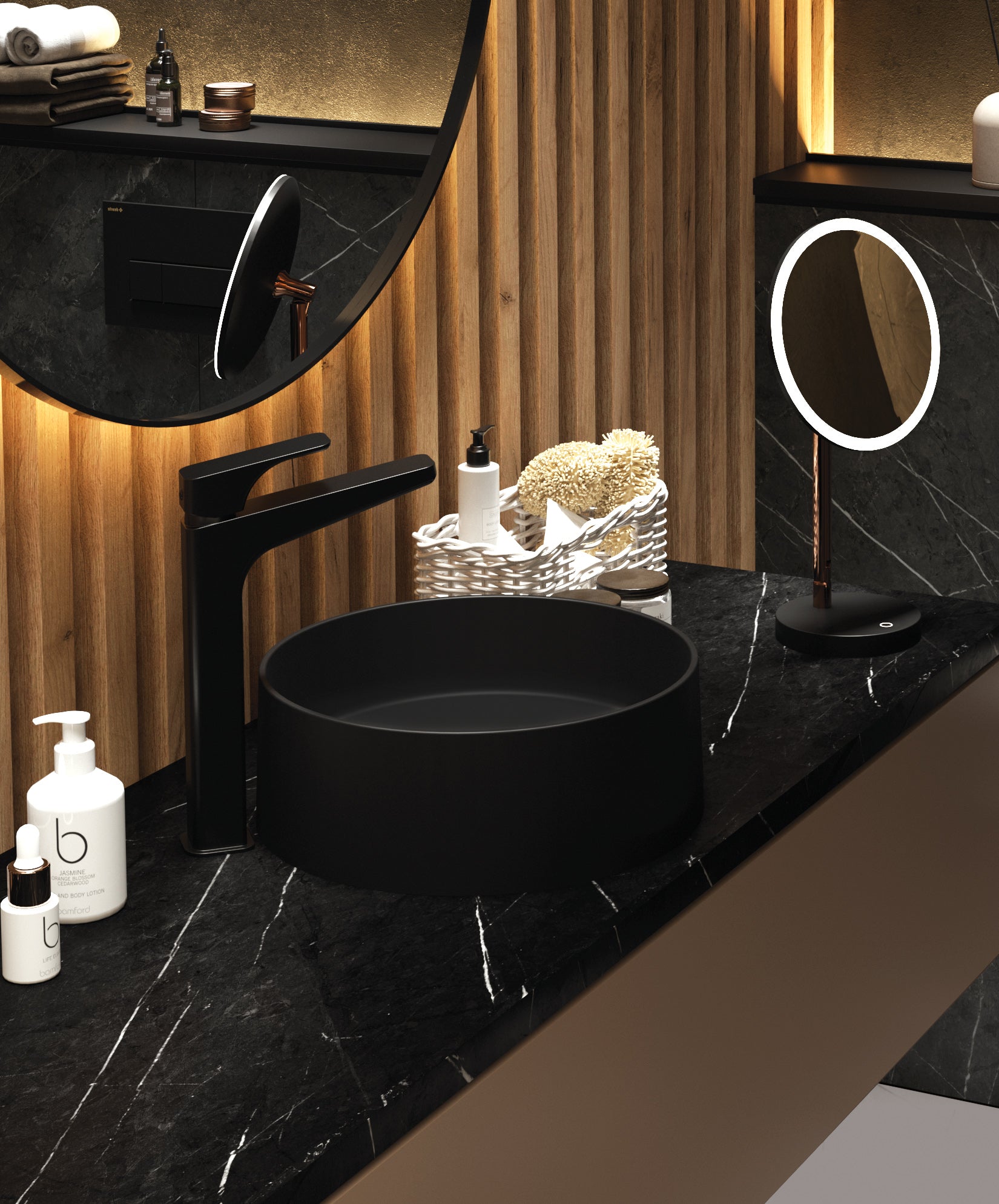 Washbasin tap, tall