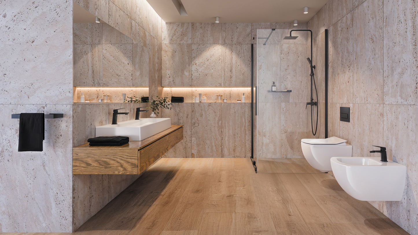 Shower wall, walk-in, 100 cm - sliding