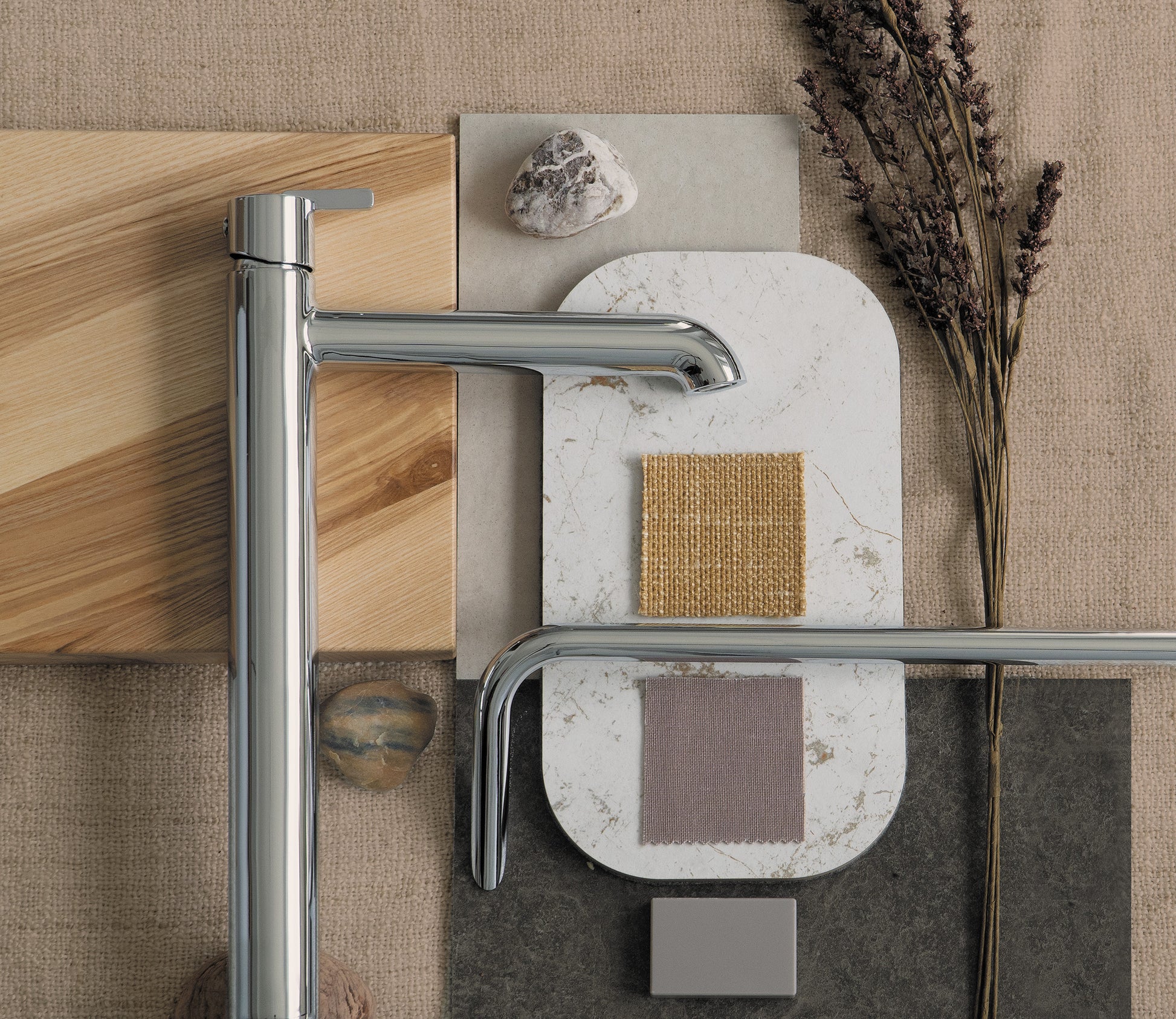 Towel hanger, wall-mounted