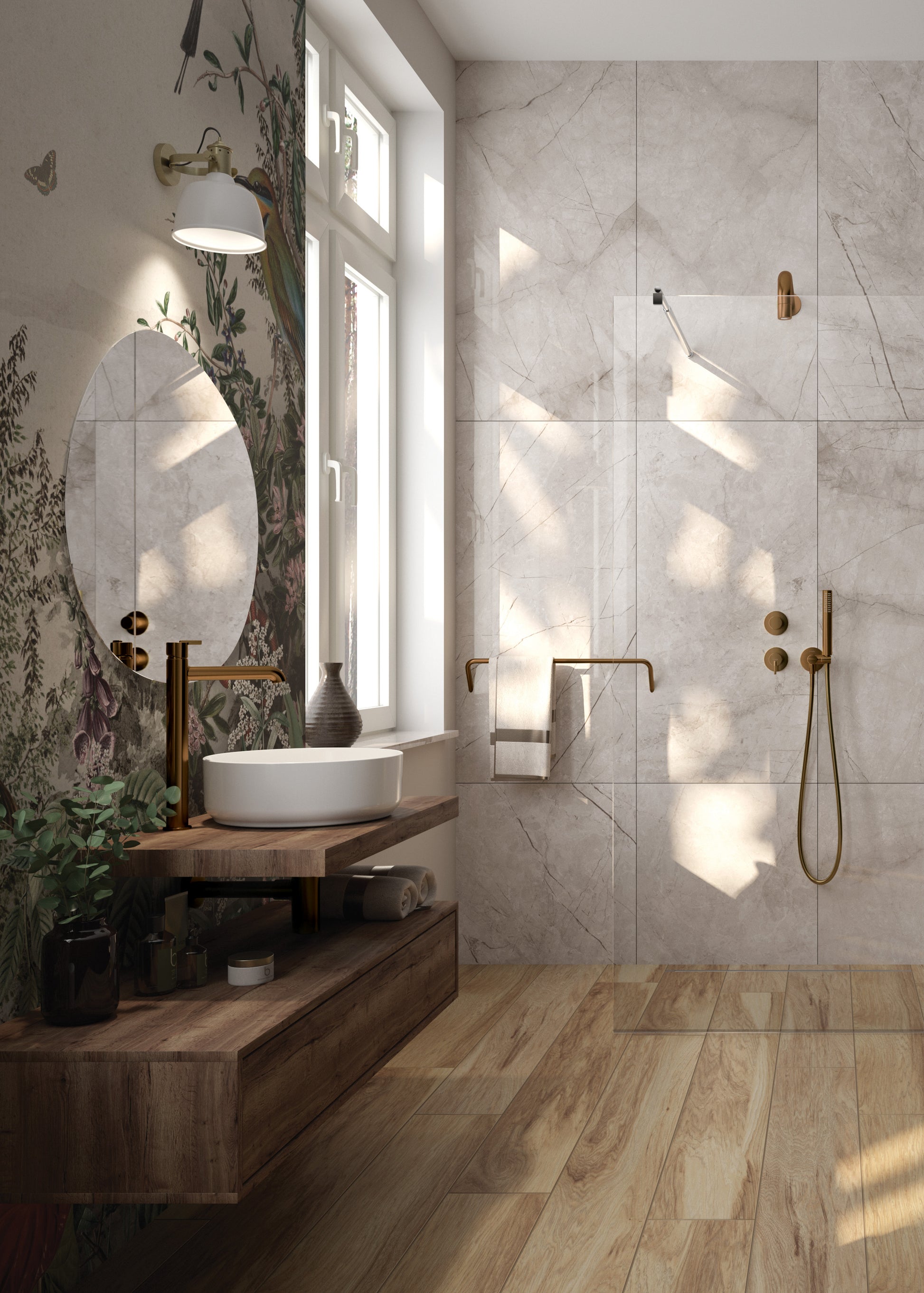 Ceramic washbasin, countertop