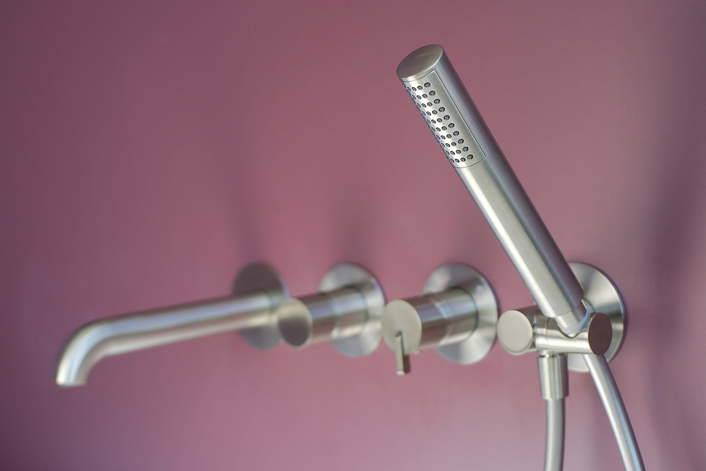 Bath mixer, 4-hole, concealed
