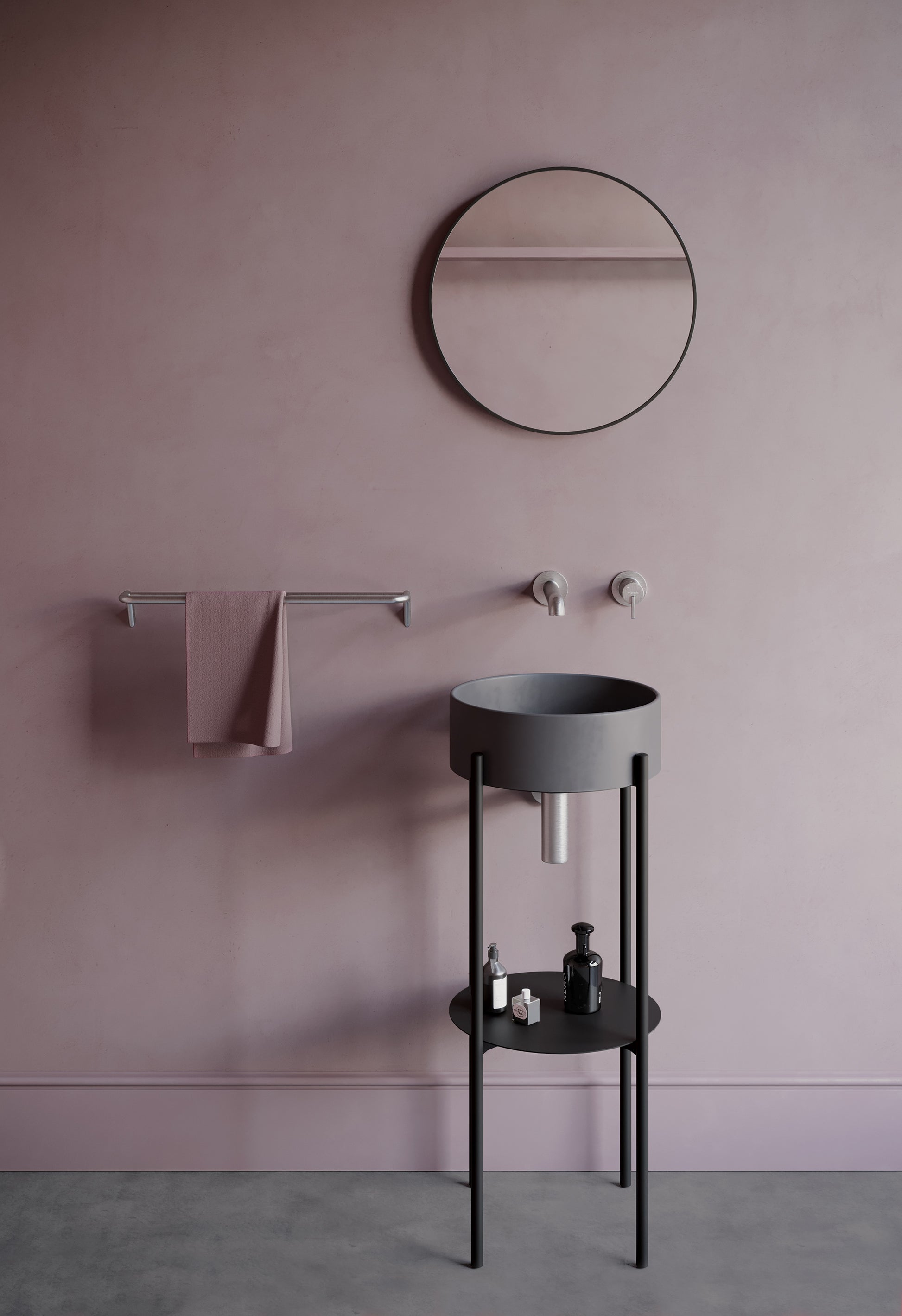 Washbasin tap, concealed
