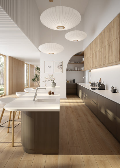 Kitchen tap, with pull-out spout