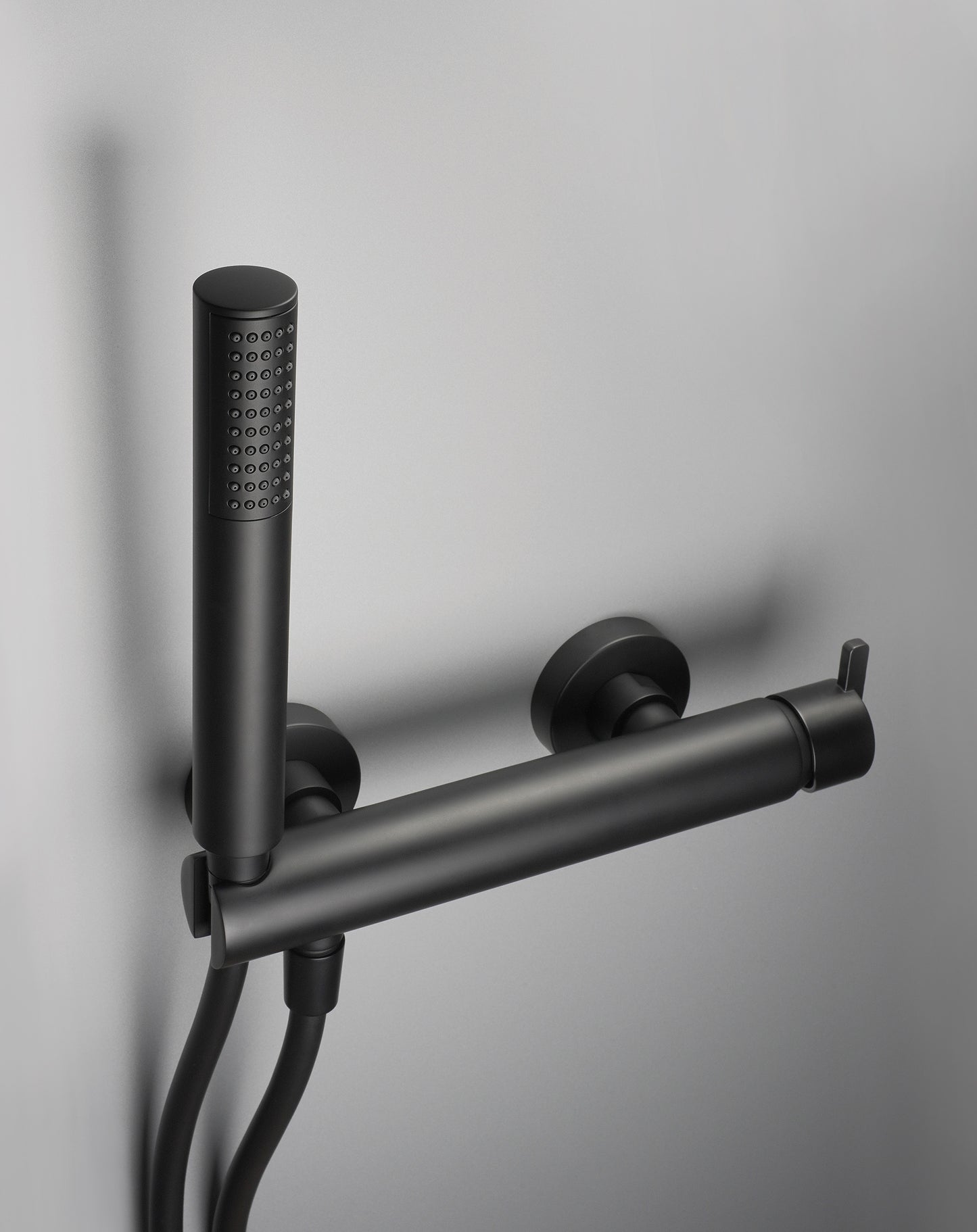 Shower mixer, with shower set