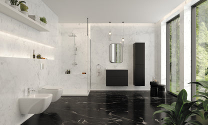 Shower column, with shower mixer