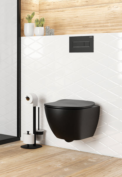 Toilet bowl, with bidet function - with mixer tap