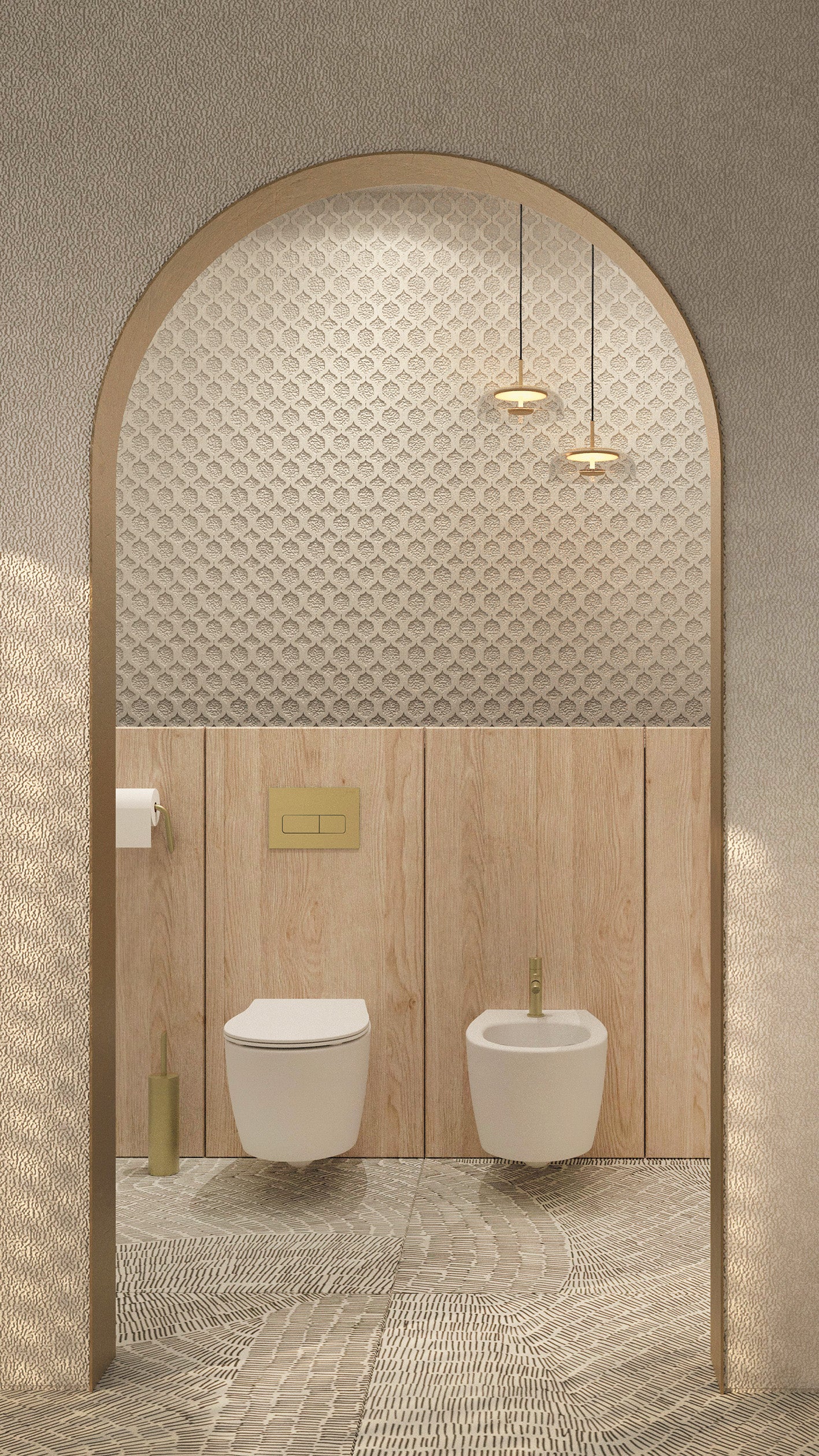 Toilet bowl, with seat, rimless