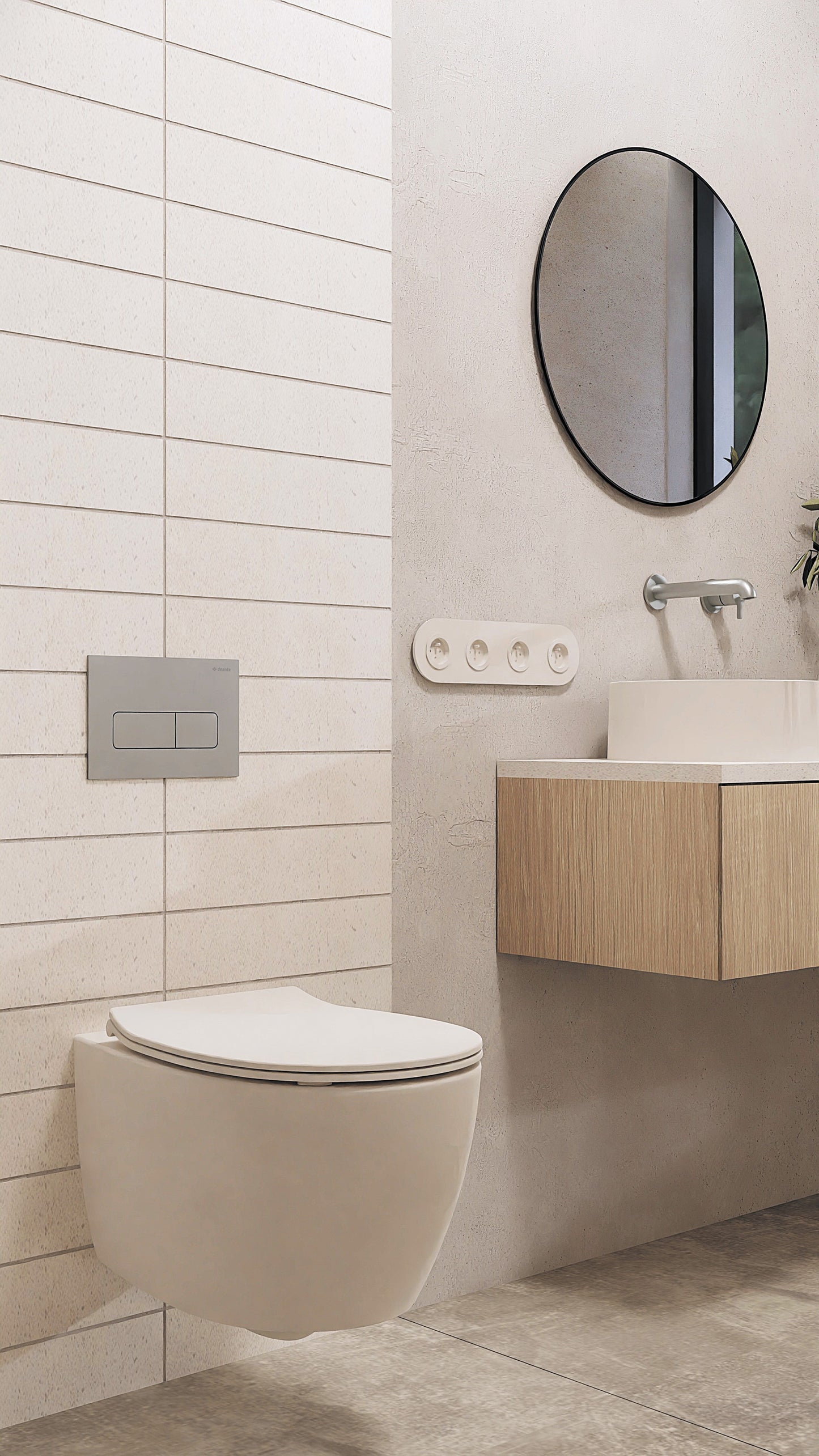 Washbasin tap, concealed