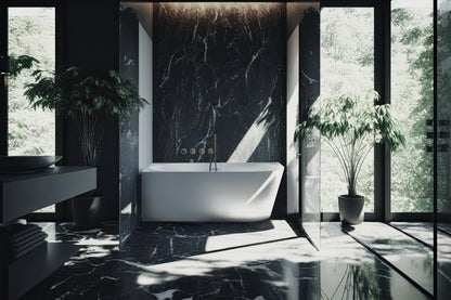 Bath mixer, 4-hole, concealed