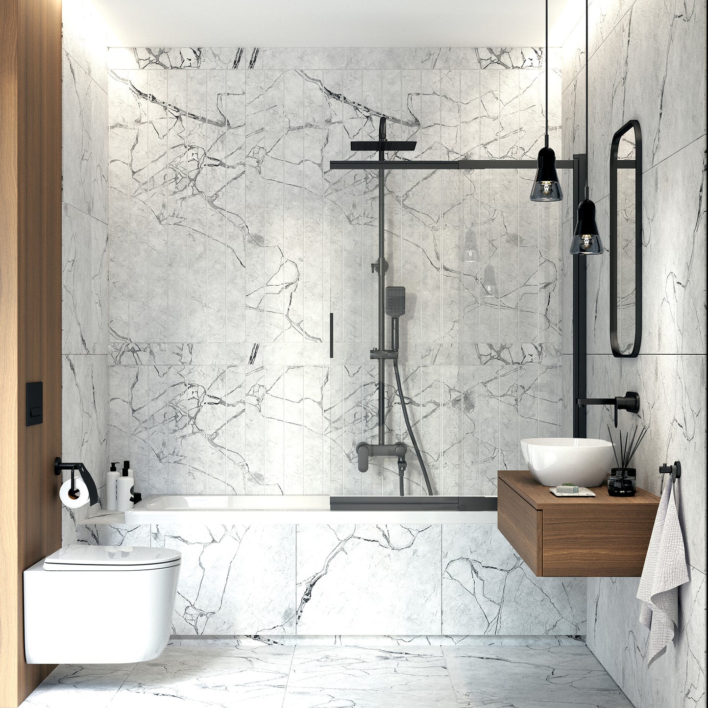 Toilet bowl, with seat, rimless - Swirl flushing