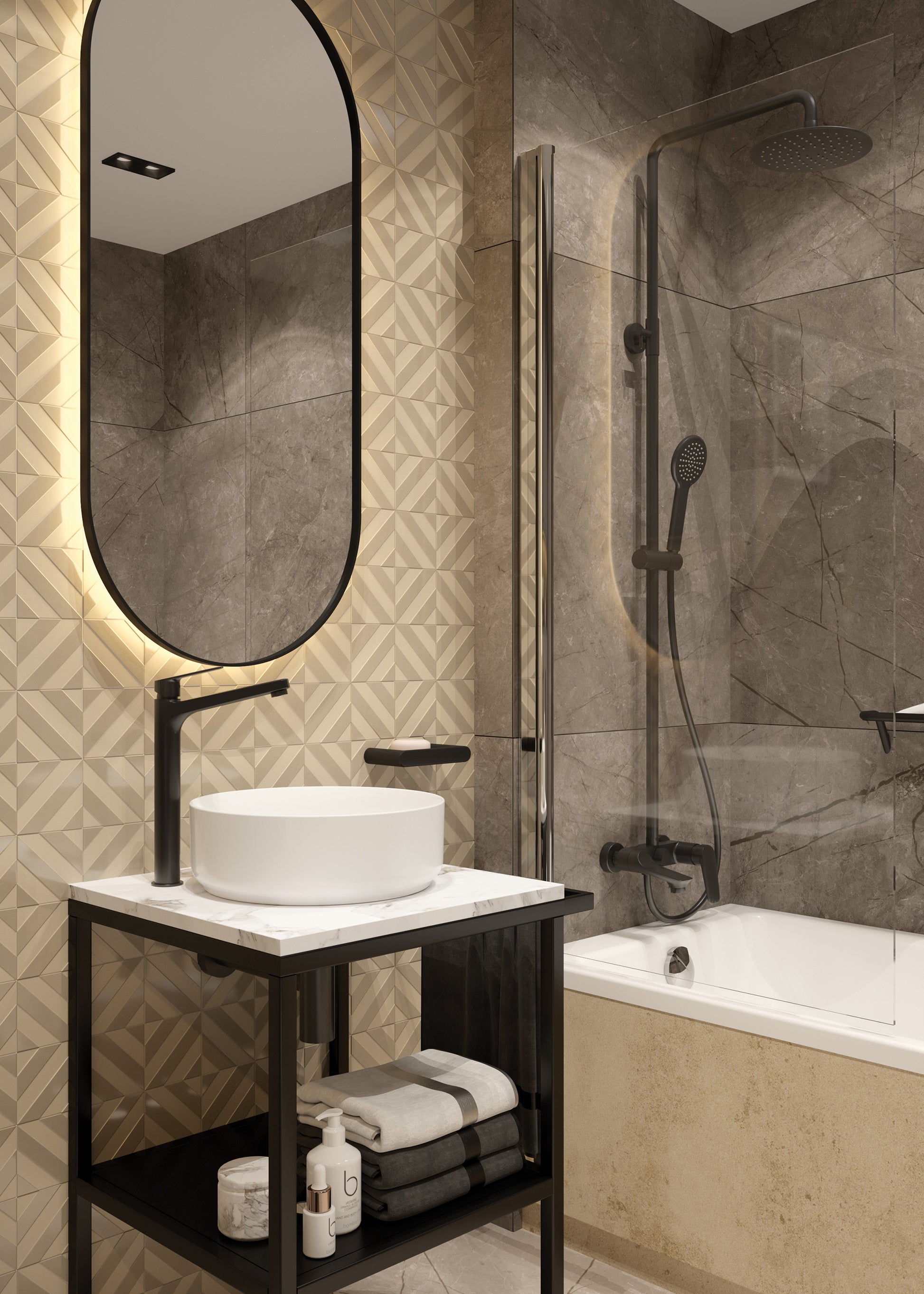 Ceramic washbasin, countertop