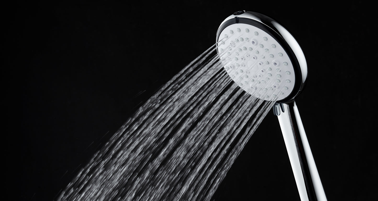Shower set, with fixed bracket