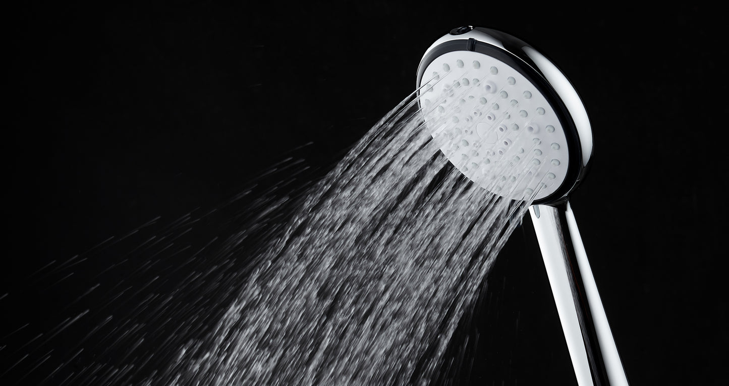 Shower set, with fixed bracket