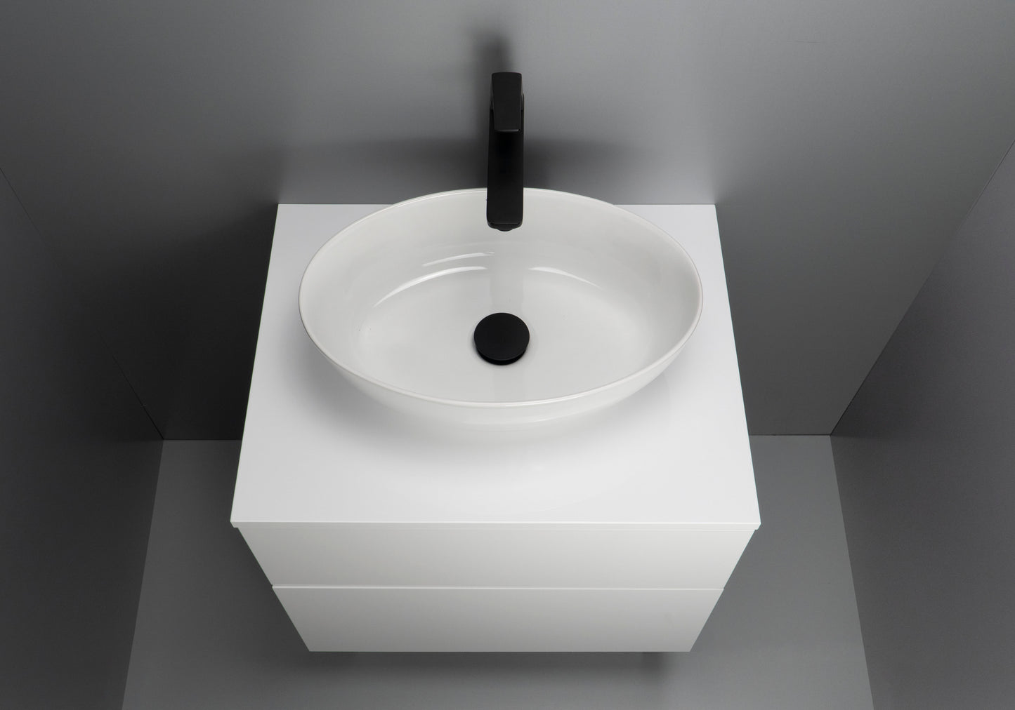 Bathroom vanity, with countertop