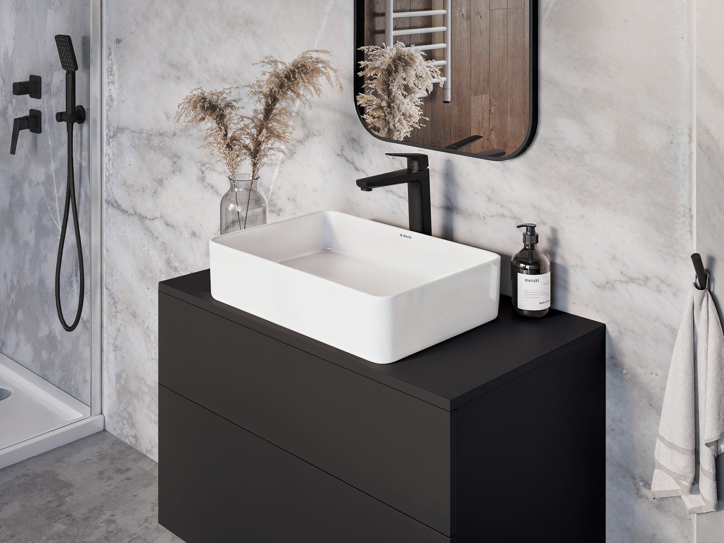 Washbasin tap, tall