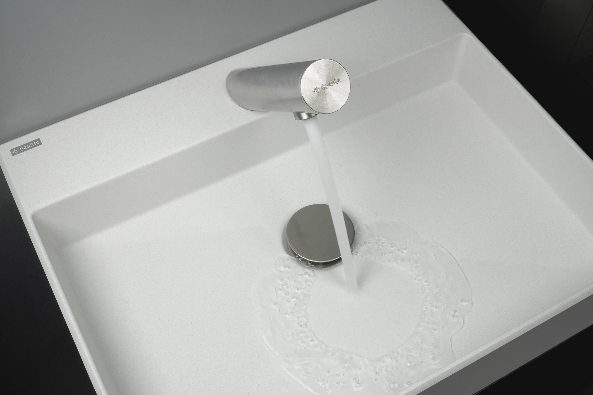 Washbasin tap, contactless, with temperature control - 4xAA