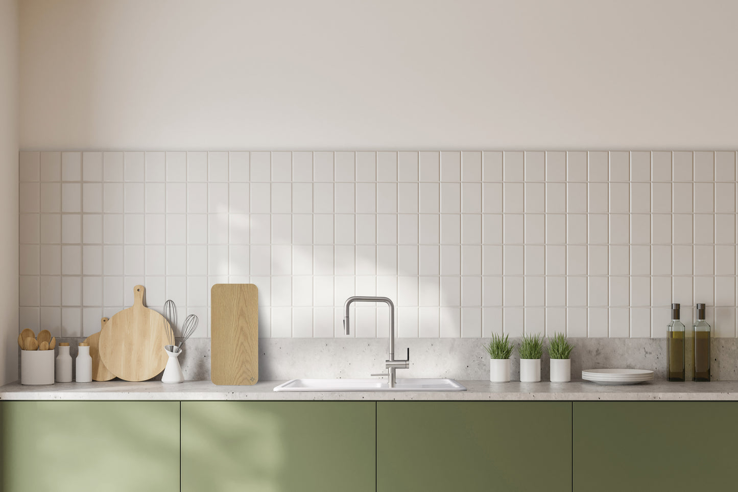 Ceramic sink, 1-bowl with drainer
