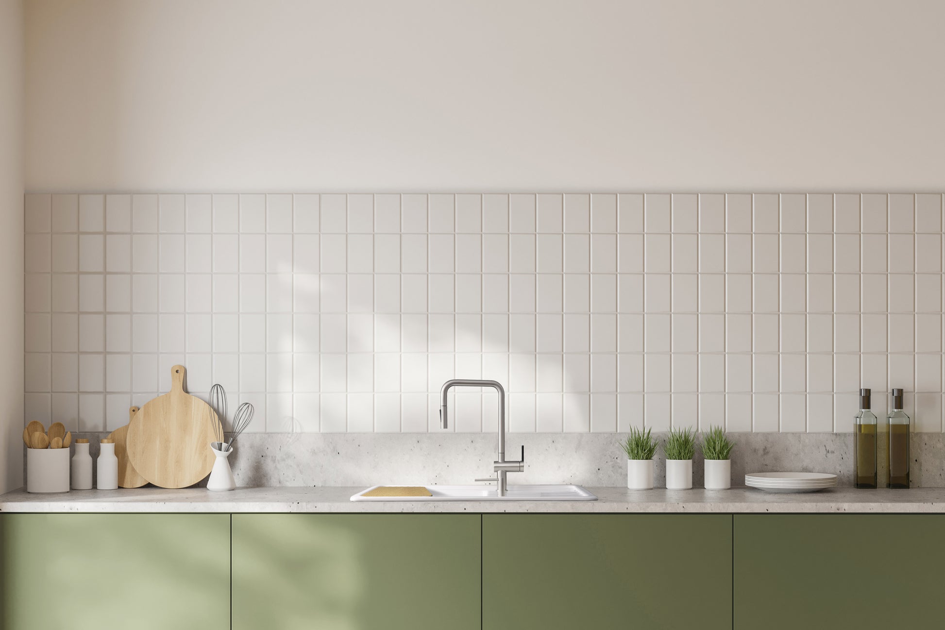 Ceramic sink, 1-bowl with drainer