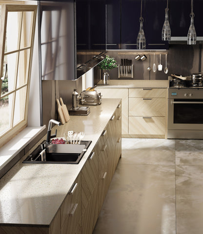 Magnetic granite sink, 1-bowl