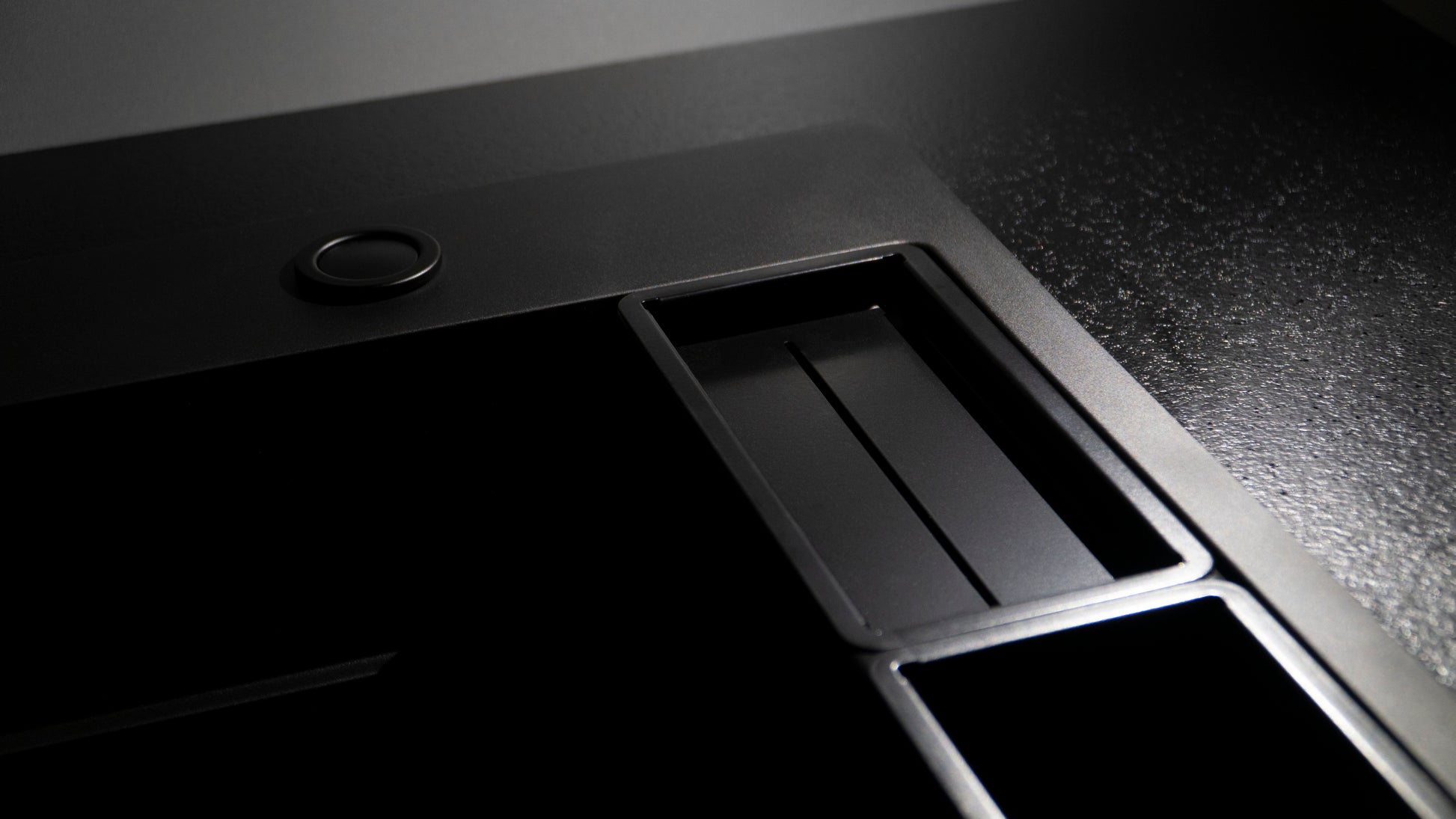 Magnetic granite sink, 1-bowl