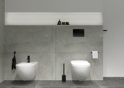 Toilet paper holder, wall-mounted
