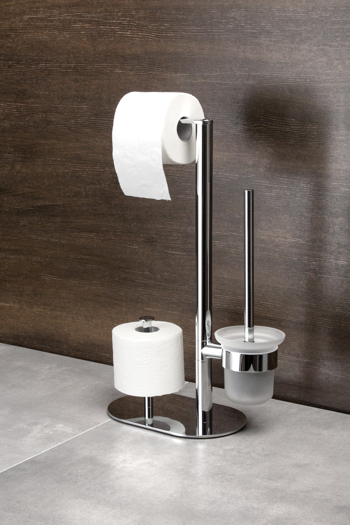Toilet paper stand, 3-function