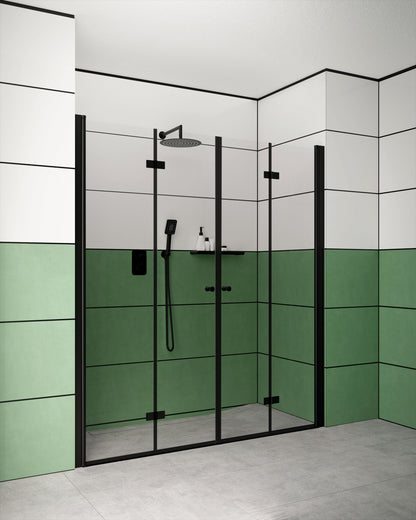 Shower doors, Kerria Plus system, 80 cm - foldable