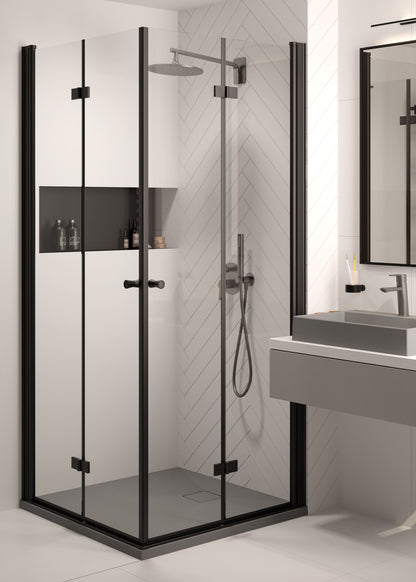 Shower doors, Kerria Plus system, 90 cm - foldable