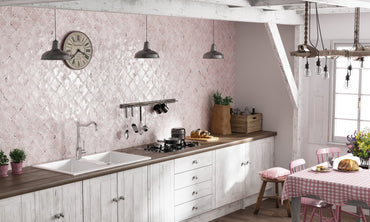 Kitchen tap, with rectangular spout