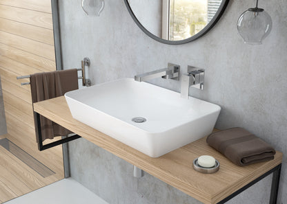 Ceramic washbasin, countertop - 60x40 cm
