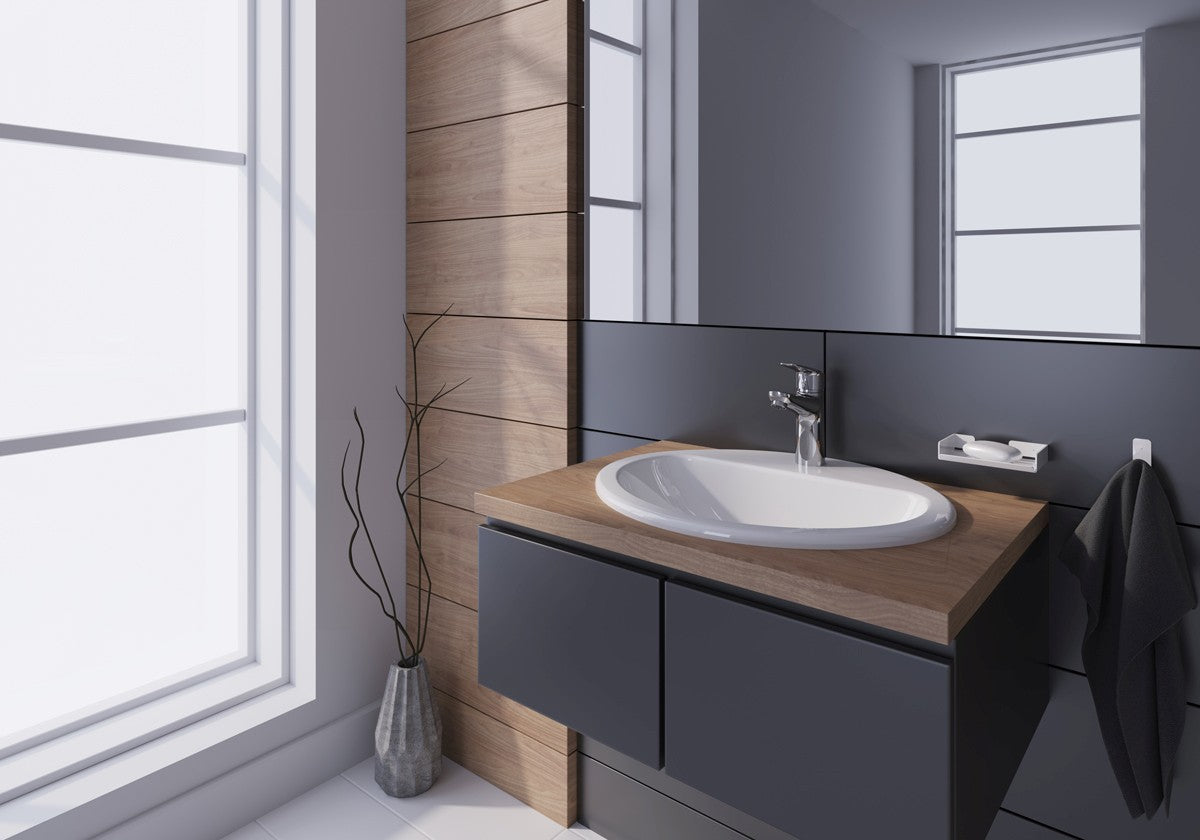Soap dish, wall-mounted