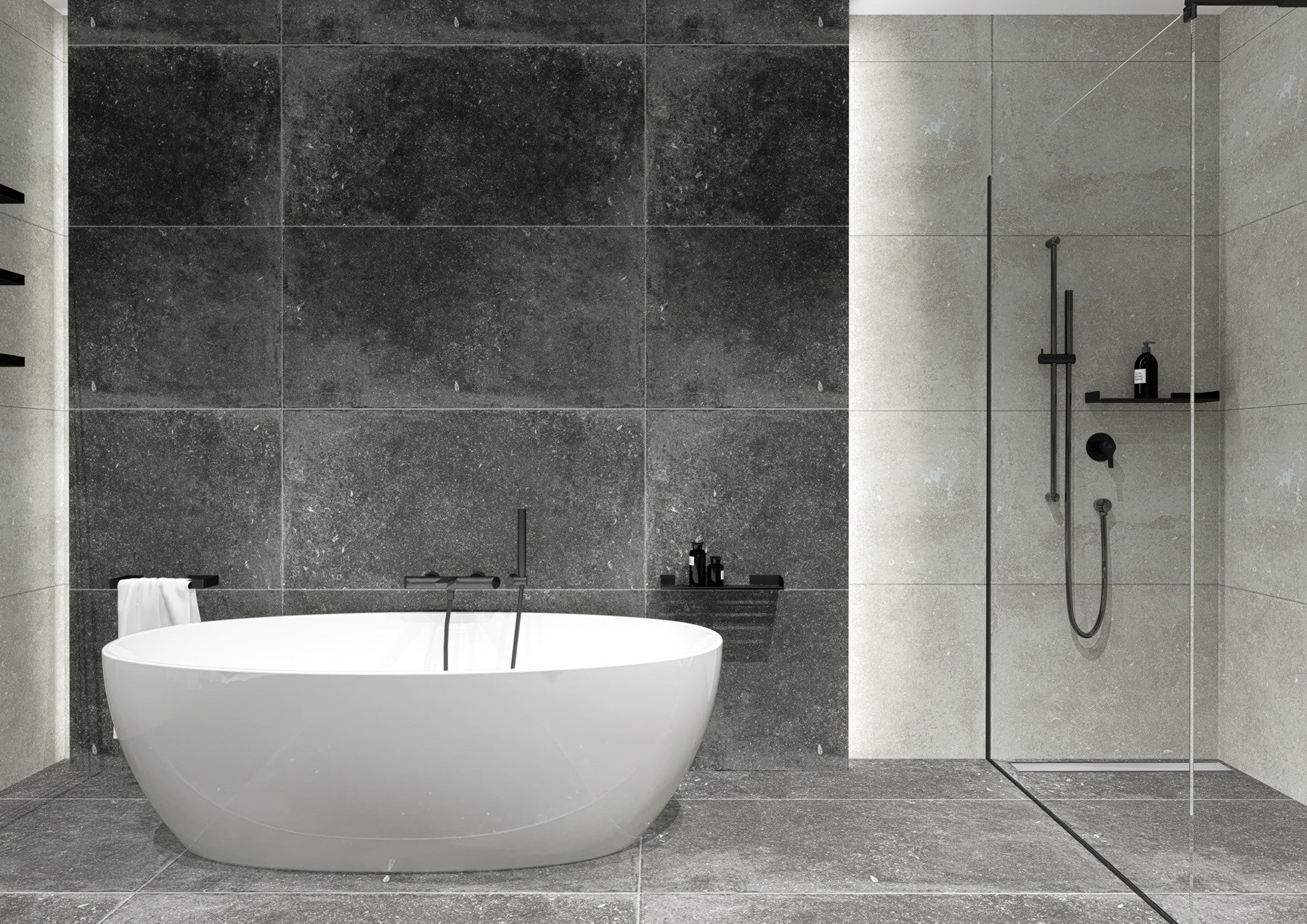 Shower mixer, concealed, without shower switch