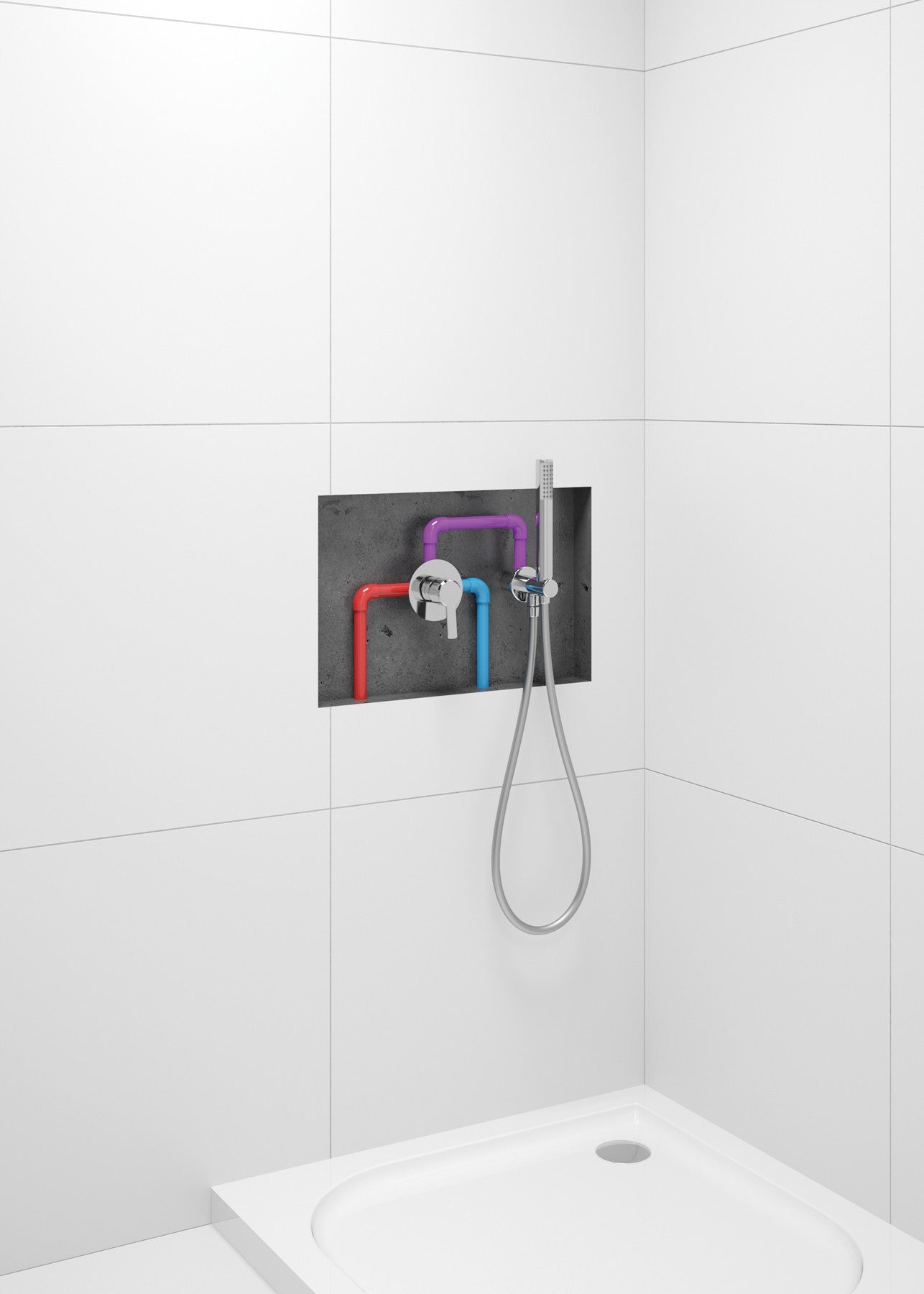 Hand shower, 1-function