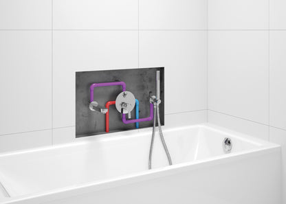 Shower hose, extensible - 150 cm