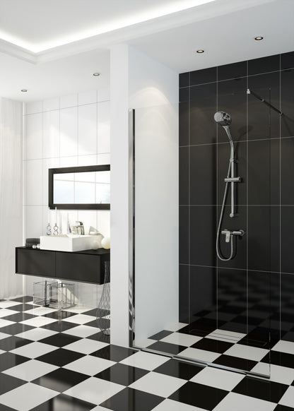Ceramic washbasin, countertop/wall-mounted, with tap shelf - 60x50 cm